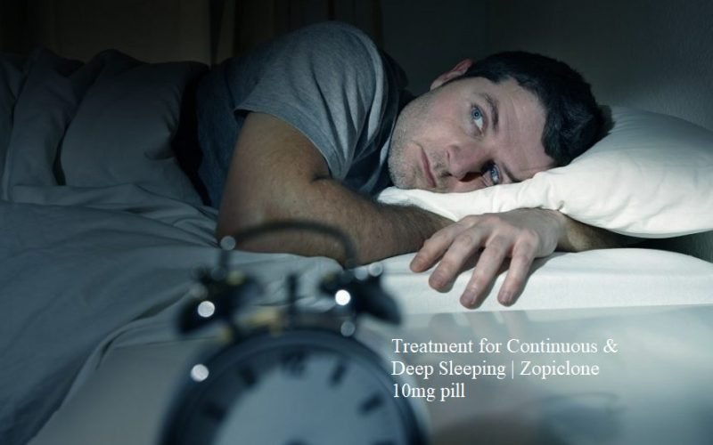 Treatment for Continuous & Deep Sleeping | Zopiclone 10mg pill