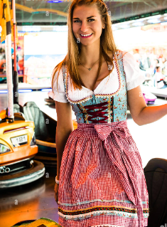 All About Dirndl Aprons and Oktoberfest Scarves